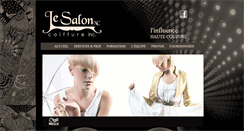 Desktop Screenshot of lesalonnc.com